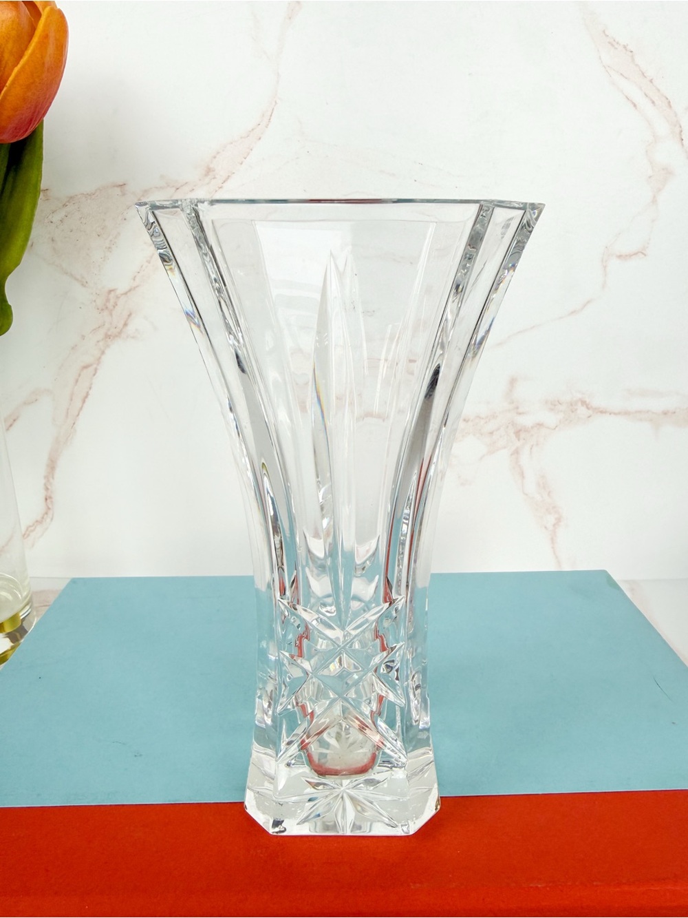 Waterford Gesture Cut Crystal Bud Vase 6”
